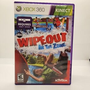 Wipeout: In The Zone‎ (Xbox 360 Kinect) Complete CIB Family Game